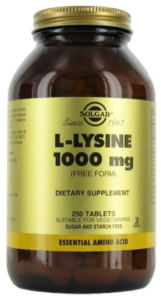 Uso de Lisina para Detener los Brotes de Herpes